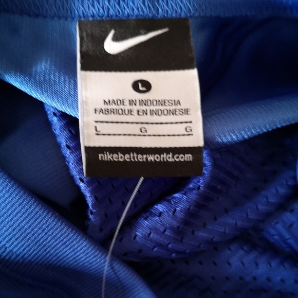 Boy Youth NIKE Football Jersey, Large, Blue, NWOT - Picture 4 of 4